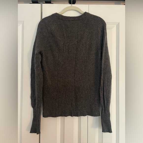 Daily Ritual Charcoal Ribbed Sweater - Picture 2 of 3